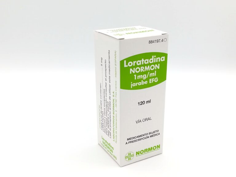 Loratadina Normon 1mg/ml: Prospecto y Efectos del Jarabe (EFG)
