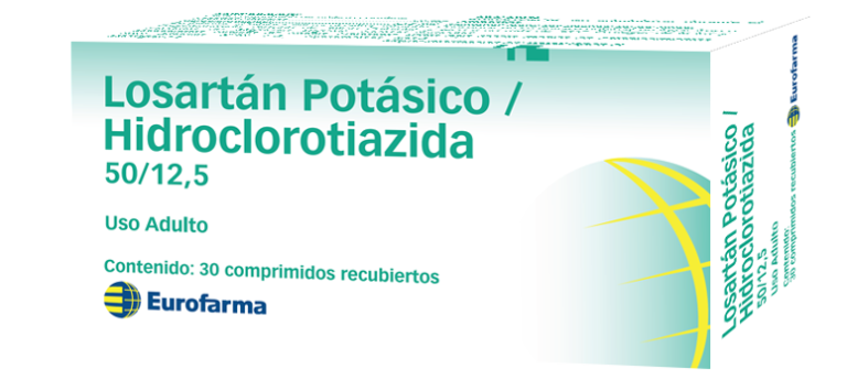 Losartan hidroclorotiazida 50/12,5 mg: prospecto y uso recomendado