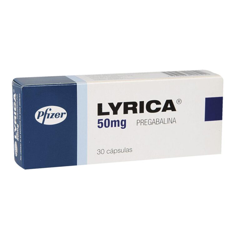 LYRICA 50 mg: información técnica y dosis recomendada en cápsulas