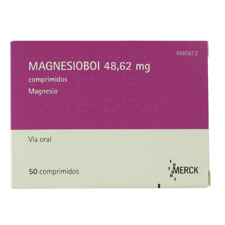 Magnesioboi 48,62 mg Comprimidos – Prospecto Completo y Detallado