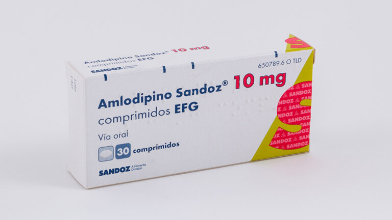 Manidipino 10 mg – Prospecto de los comprimidos de Amlodipino Sandoz EFG