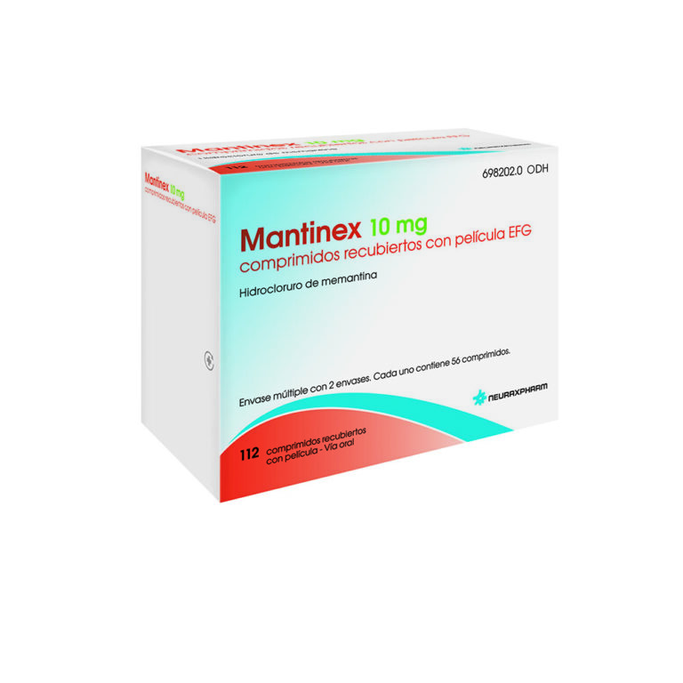 MANTINEX 10 mg: Prospecto completo y detallado de los comprimidos recubiertos con película EFG