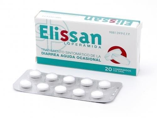 Medicamento para la diarrea sin receta: PROSPECTO Elissan 2 mg comprimidos