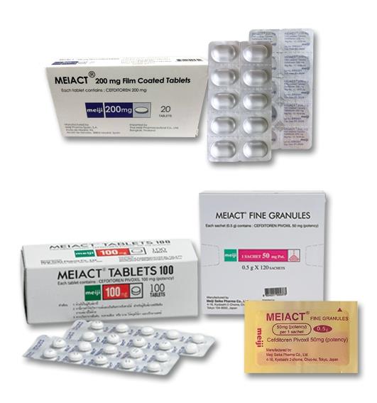 Meiact 200 mg para infección de orina: Ficha técnica y dosificación