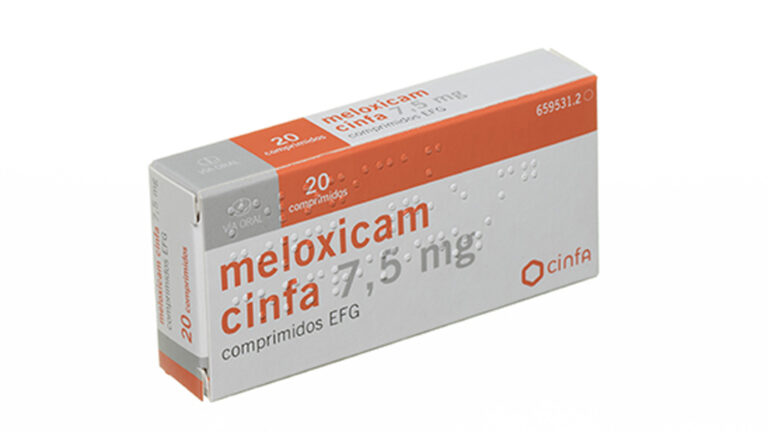 Meloxicam sin receta: Precio y prospecto de Meloxicam Mylan 7.5 mg comprimidos EFG