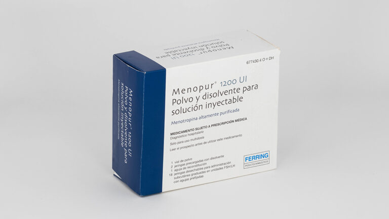 Meriofert o Menopur: prospecto, dosis y uso – 1200 UI polvo y disolvente para solución inyectable