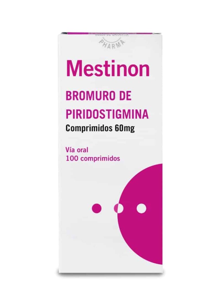 Mestinon 60 mg: Prospecto y uso para la colinesterasa alta de forma explicada