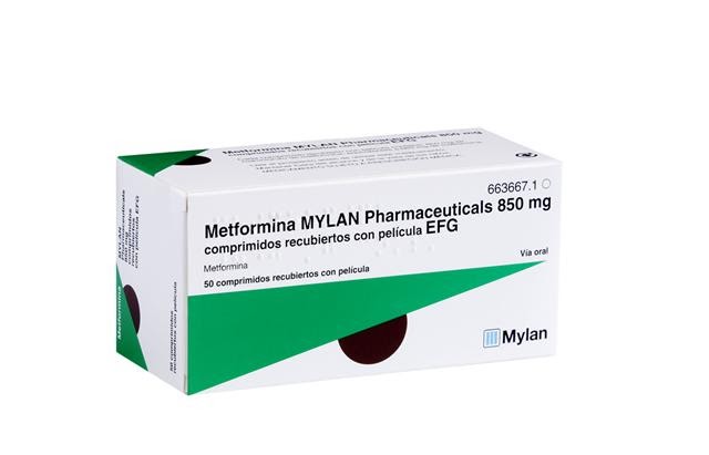 Metformina Mylan Pharmaceuticals 850 mg: Prospecto, dosis e información EFG | Tratamiento para la diabetes y la orina oscura