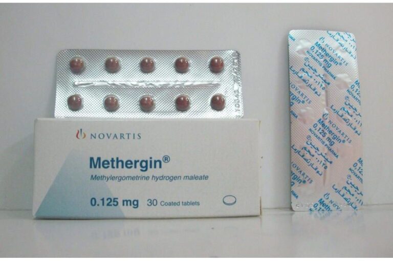 METH ERGIN: Prospecto, dosis e indicaciones del Methergin 0,125 mg comprimidos recubiertos