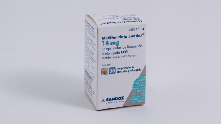 Metilfenidato Sandoz 18 mg: Indicaciones y uso de los comprimidos de liberación prolongada