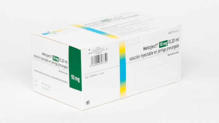 Metoject 10 mg: Ficha técnica, dosis y presentación en jeringa pre cargada
