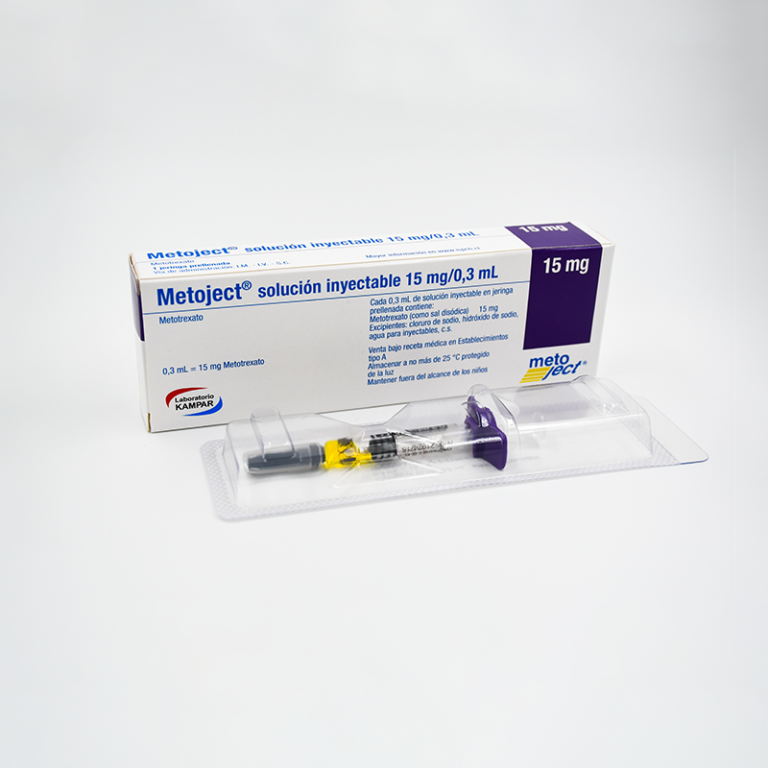 Metoject 15 mg/0,30 ml: Ficha técnica y detalles de la solución inyectable en jeringa precargada