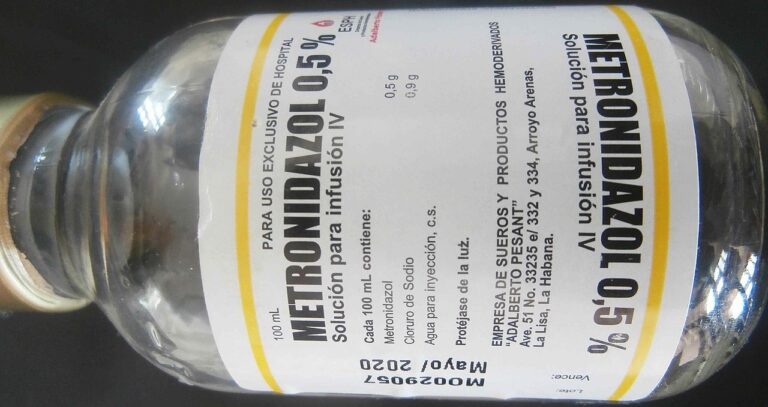 Metronidazol Serraclinics 5mg/ml: Solución para perfusión EFG y sus beneficios en casos de heces color arcilla