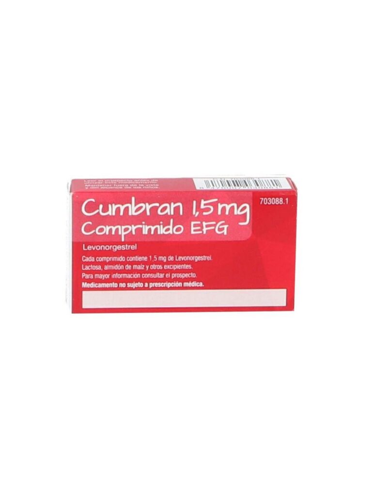 Mini Ictus Tratamiento con Cumbran 1,5 mg: Prospecto y Comprimido EFG