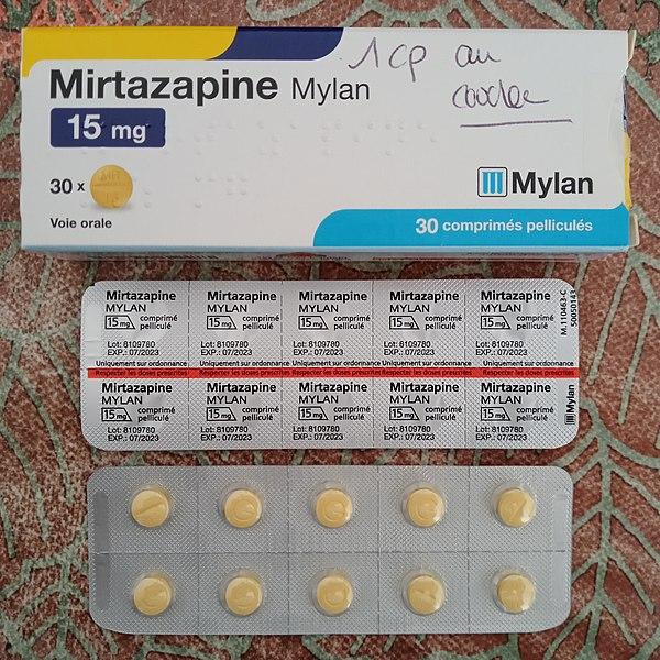 Mirtazapina 15 mg: información y uso de las pastillas para dormir