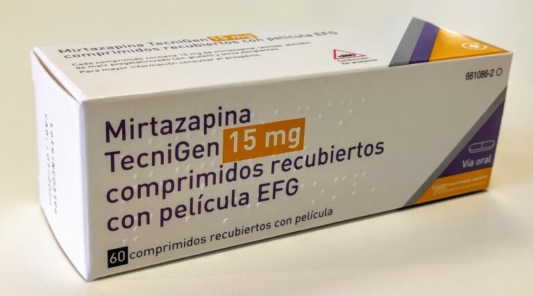 Mirtazapina Alter 15 mg: Prospecto y beneficios de los comprimidos recubiertos con película EFG