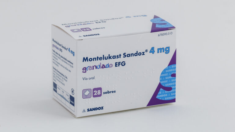 Montelukast 4 mg sobres: prospecto y uso de Montelukast Davur 4 mg granulado EFG