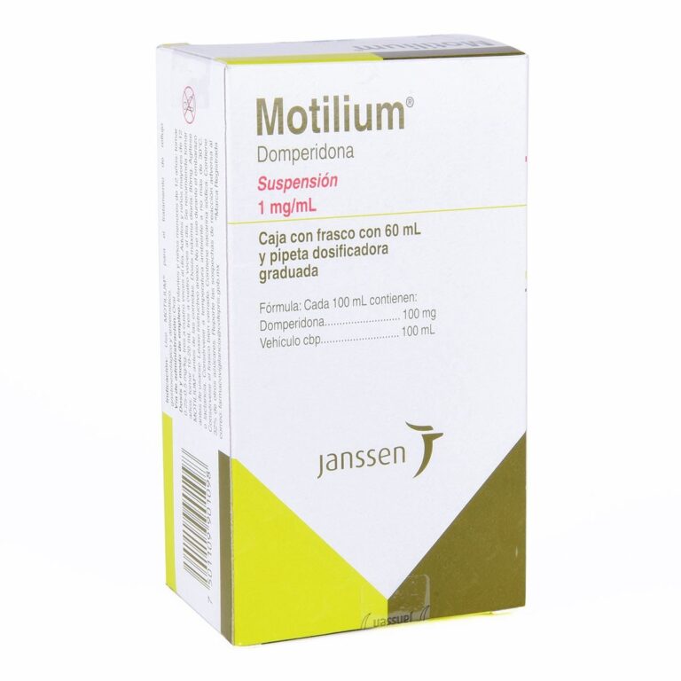 Motilium Jarabe: Precio sin receta y prospecto de uso | Comprimidos recubiertos de 10 mg