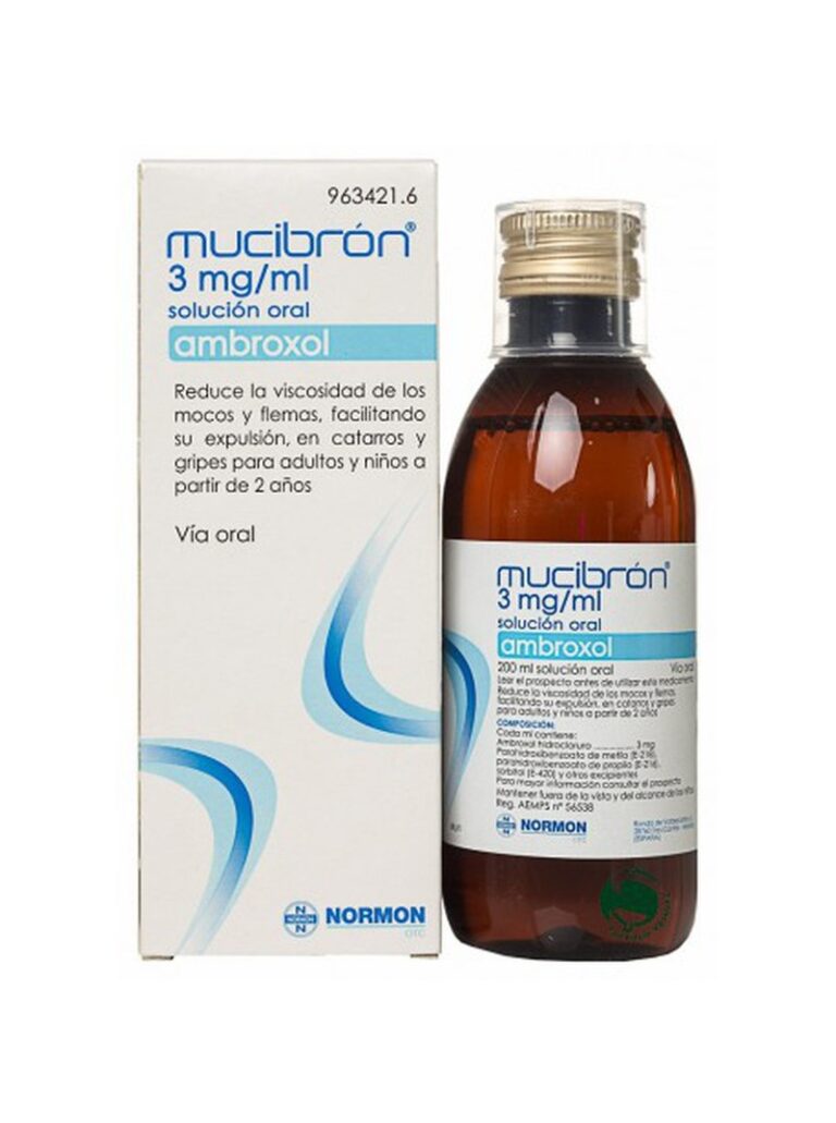 MUCIBRÓN 3 mg/ml SOLUCIÓN ORAL: Prospecto y beneficios