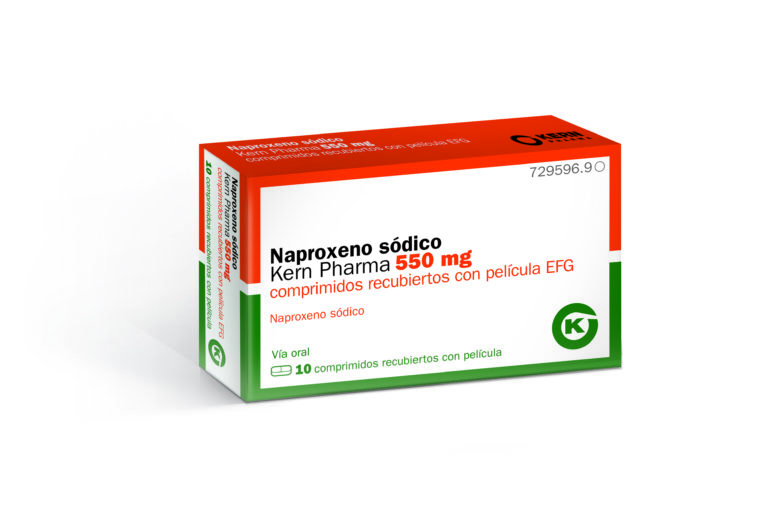 Naproxeno con Paracetamol: Ficha Técnica del TAD 550 mg Comprimidos Recubiertos con Película EFG