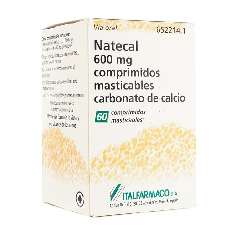 Natecal D Flas 1.500 mg/400 UI – Prospecto, Beneficios y Uso de los Comprimidos Bucodispersables de Natecal D 60