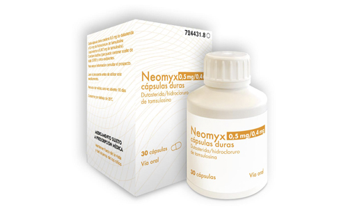 Neomyx 0.5 mg/0.4 mg: para qué sirve y prospecto de las cápsulas duras