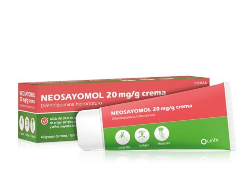 NEOSAYOMOL 20 mg/g CREMA: Ficha Técnica y Beneficios