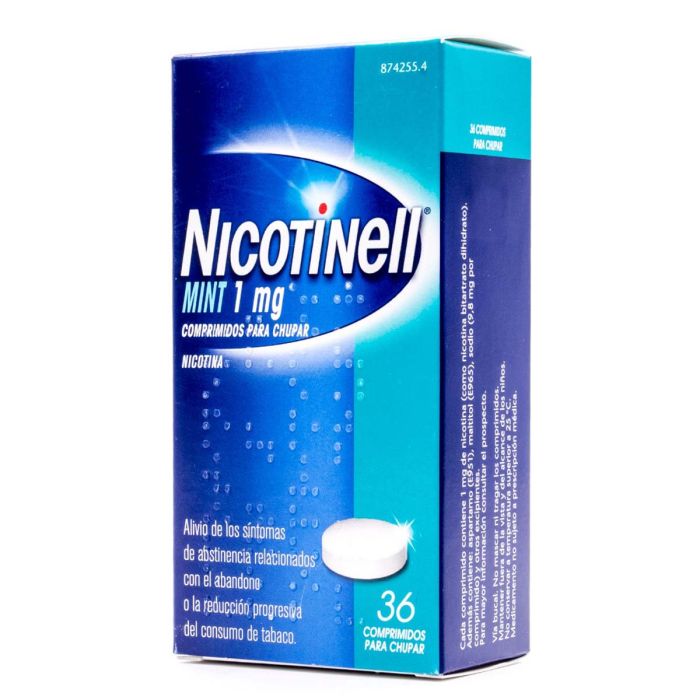 Nicotina en pastillas: Prospecto y uso de Nicotinell Mint 1 mg comprimidos para chupar