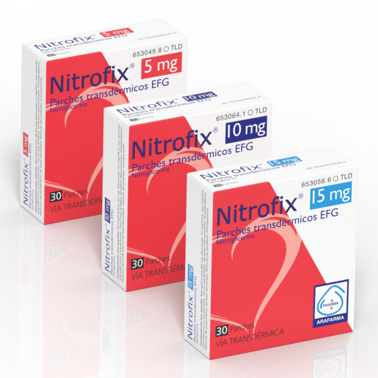 Nitrofix 10 mg: Parches transdérmicos EFG – Usos y beneficios