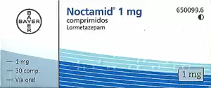 Noctamid 1 mg Comprimidos: Información y características