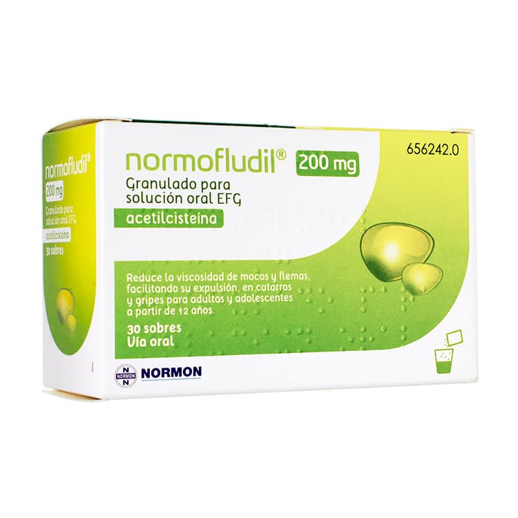 Normofludil 200 mg: Prospecto, dosis y modo de uso (Granulado para solución oral EFG)