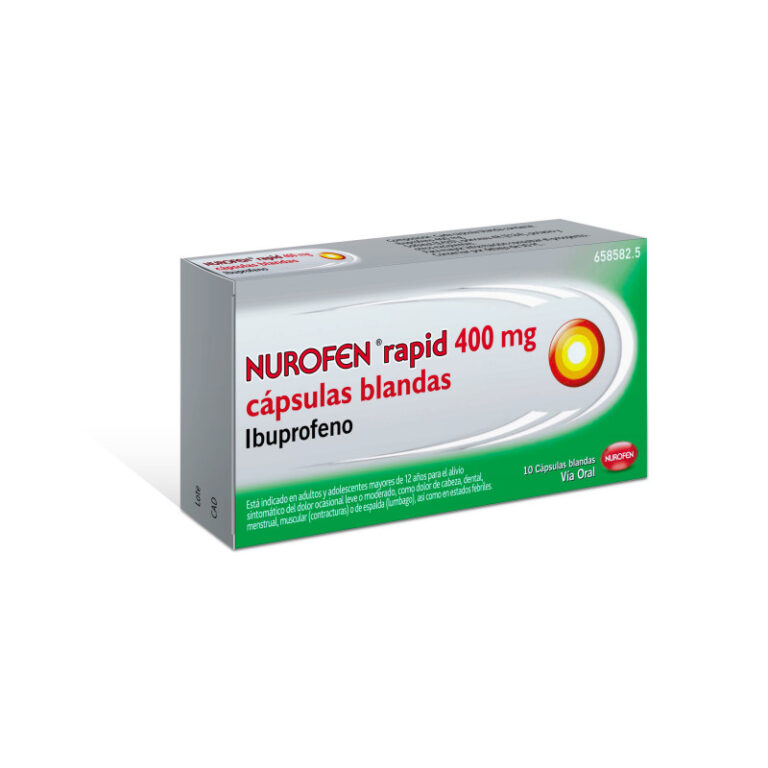 Nurofen Rapid 400mg: Prospecto, Beneficios y Uso de las Cápsulas Blandas