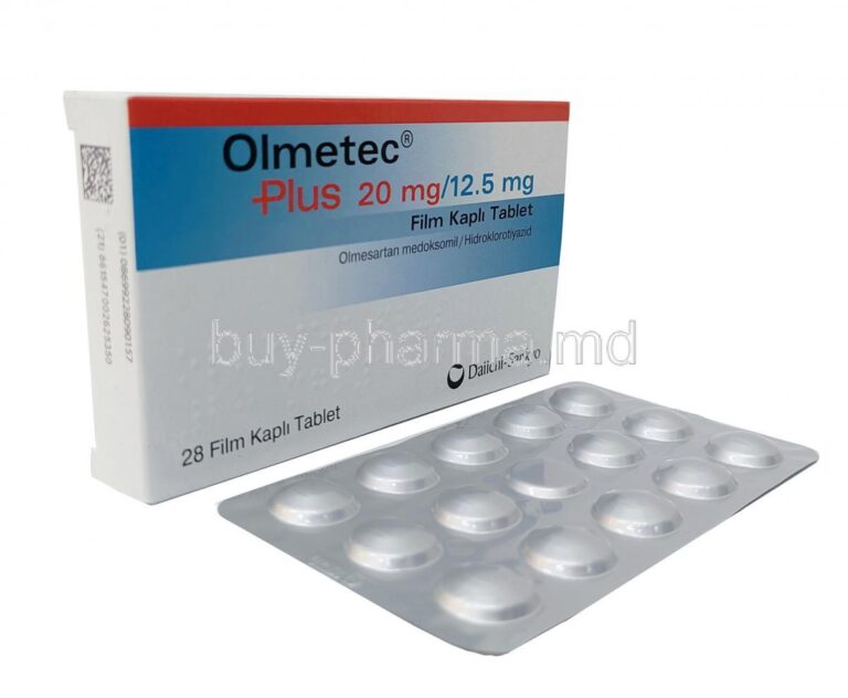 Olmetec Plus 20 12.5 mg: Prospecto y uso de Olmesartan Stada 20 mg comprimidos recubiertos con película EFG