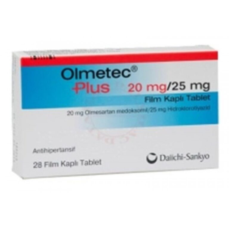 Olmetec Plus 20 mg/25 mg: Prospecto, indicaciones y beneficios