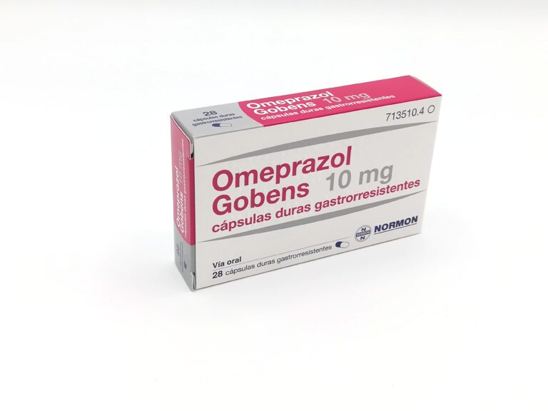 Omeprazol 10 mg: Prospecto, dosificación y precio
