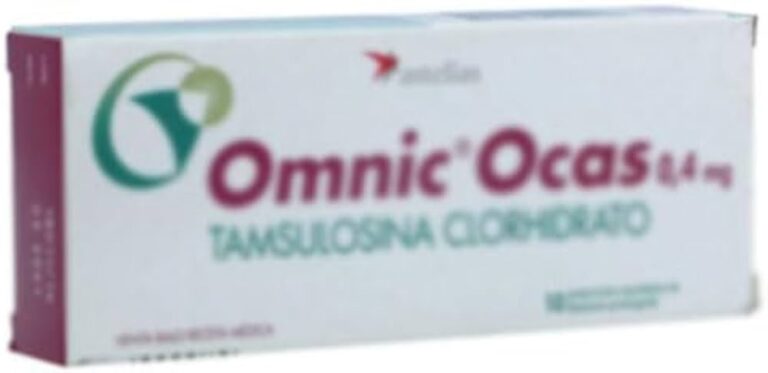 Omnic ocas 0,4 mg: Prospecto, Comprimidos de Liberación Prolongada Recubiertos con Película