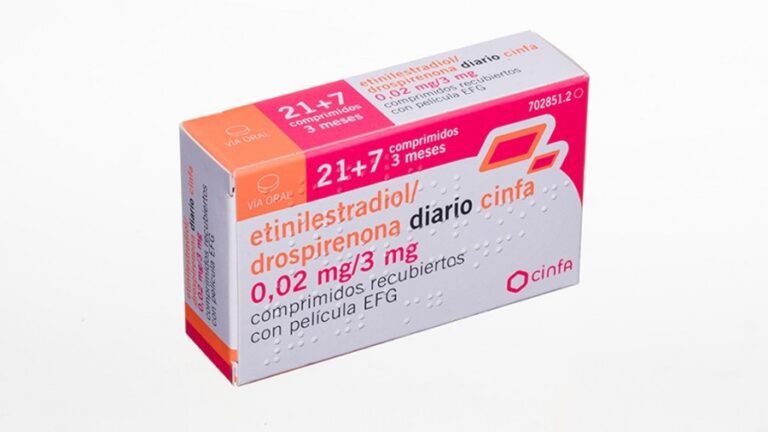 Opiniones sobre Aidraelle 3 mg/0,02 mg: prospecto y eficacia del etinilestradiol drospirenona Cinfa