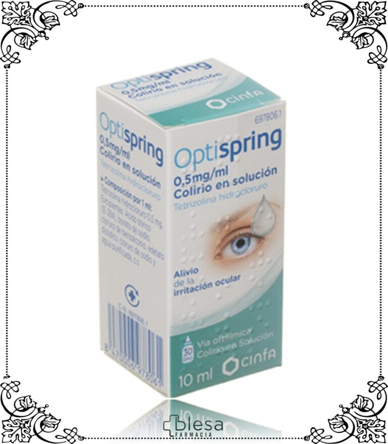 Optispring 0,5 mg/ml Colirio en Solución: Beneficios y usos