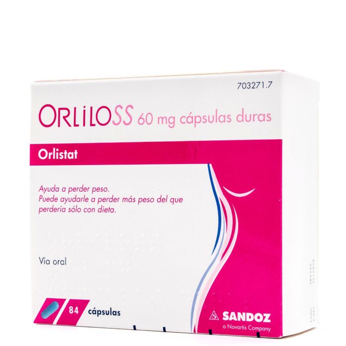Orlistat 60 mg: Información y dosificación de capsulas duras Orliloss