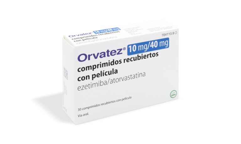 Orvatez 10 mg/40 mg – Prospecto y Dosificación de los Comprimidos Recubiertos con Película