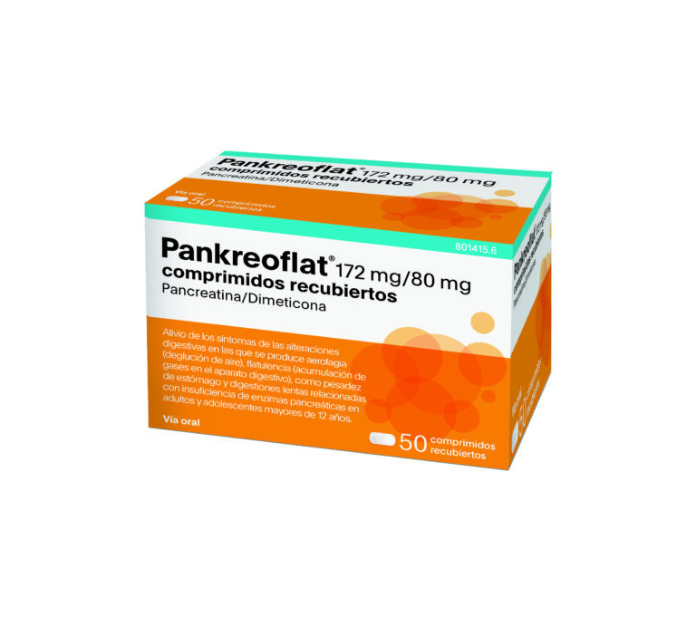 Pankreoflat 172 mg/80 mg: para qué sirve, ficha técnica y dosis recomendada