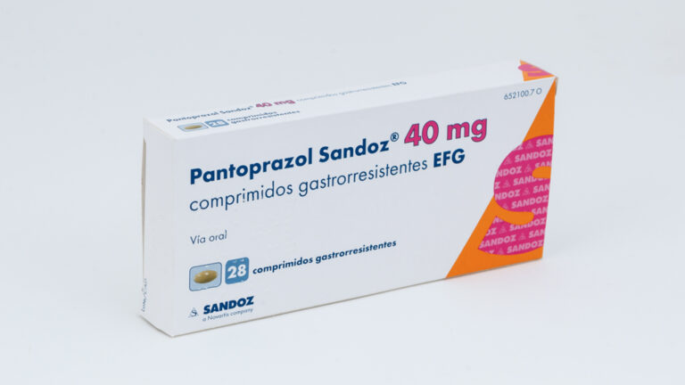 Pantoprazol Sandoz 40 mg: ficha técnica, dosis y efectos secundarios