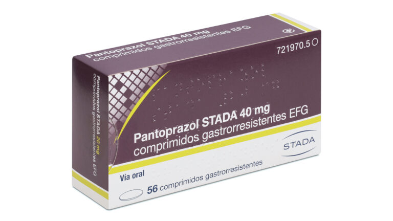 Pantoprazol Stada 40 mg: ficha técnica, composición y uso de los comprimidos gastrorresistentes EFG