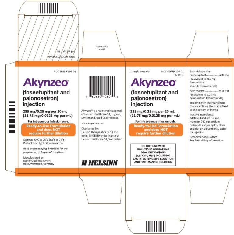 Para qué sirve el polvo concentrado para solución para perfusión de Akynzeo 235 mg/0,25 mg – Ansitono