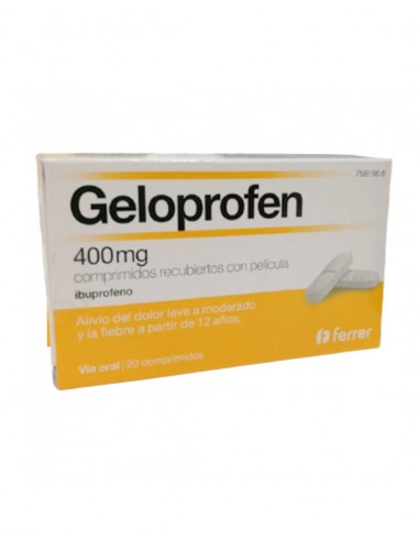 ¿Para qué sirve Geloprofen 400 mg comprimidos recubiertos con película?