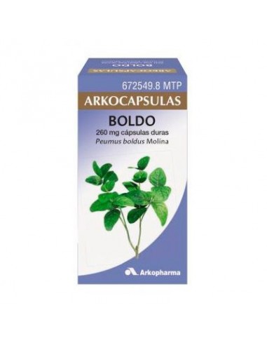 ¿Para qué sirve la cápsula de boldo de Arkocápsulas 260 mg?