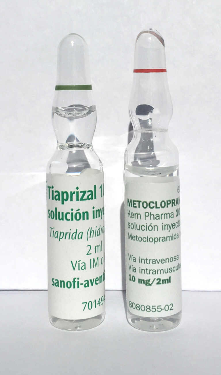 ¿Para qué sirve la solución inyectable de Tiaprizal 100 mg?