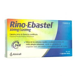 Para qué sirve Rino Ebastel: Prospecto y dosis de Ebastel Forte 20 mg