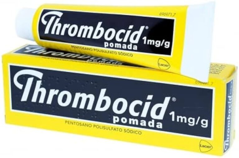 ¿Para qué sirve Thrombocid? – Prospecto de la pomada 1mg/g