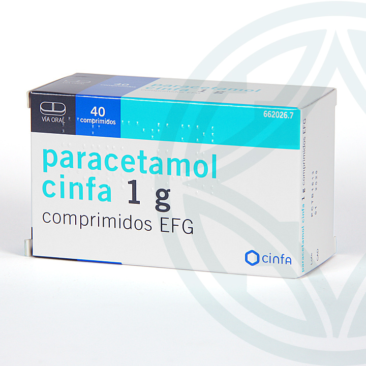 Paracetamol 1 gramo: Ficha técnica y características de los comprimidos Cinfa EFG